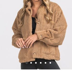 NWT - Peyton Sherpa Pile Jacket by Southern Shirt